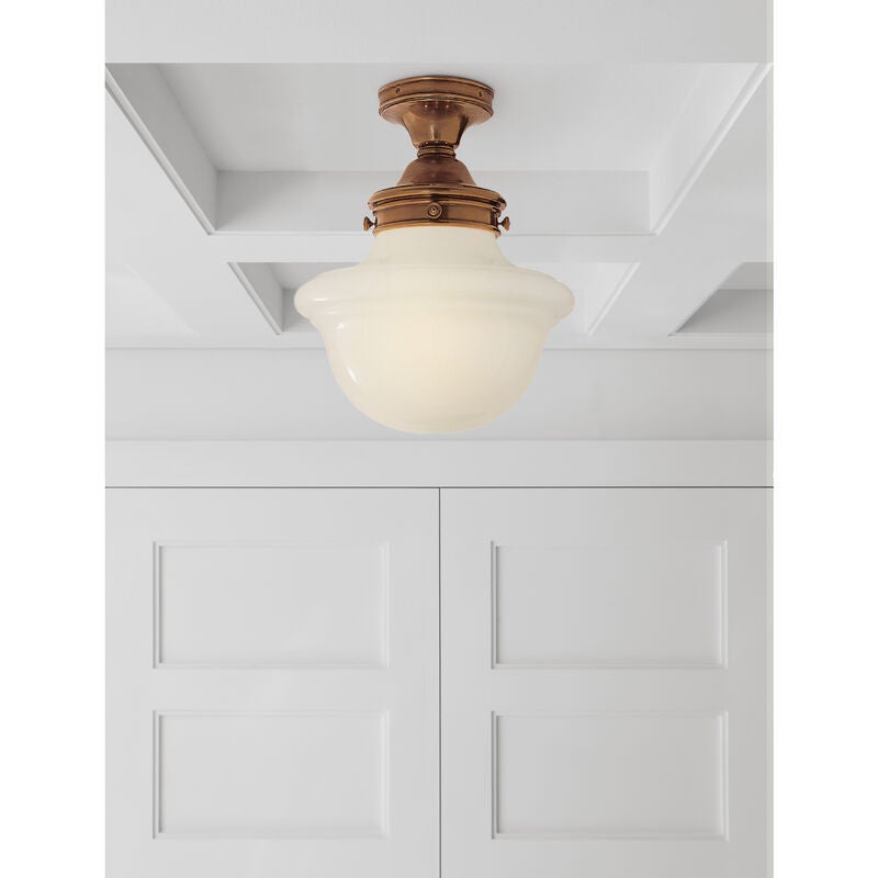 Chapman & Myers Edmond 14 Inch Flush Mount by Visual Comfort Signature